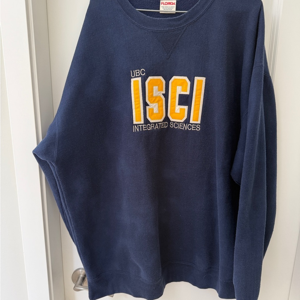 Navy Blue Men's Sweatshirt